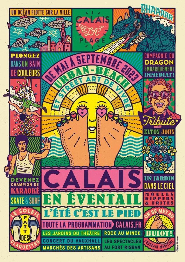 The Welcome Leilighet Calais Eksteriør bilde